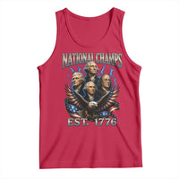 Founding Fathers USA 250th Anniversary Tank Top Vintage National Champions 250 Years Patriotic American Flag