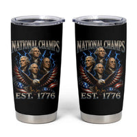 Founding Fathers USA 250th Anniversary Tumbler Cup Vintage National Champions 250 Years Patriotic American Flag