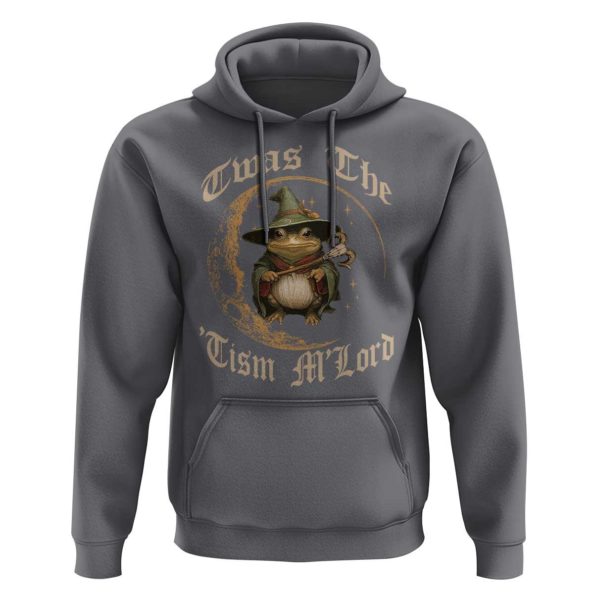 Twas the Tism MLord Frog Hoodie Funny Anti Social Meme