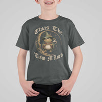 Twas the Tism MLord Frog T Shirt For Kid Funny Anti Social Meme