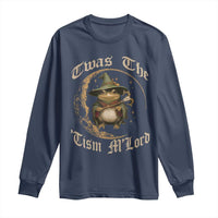 Twas the Tism MLord Frog Long Sleeve Shirt Funny Anti Social Meme
