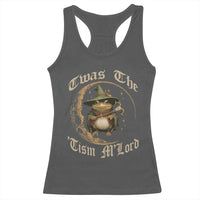 Twas the Tism MLord Frog Racerback Tank Top Funny Anti Social Meme