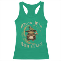 Twas the Tism MLord Frog Racerback Tank Top Funny Anti Social Meme