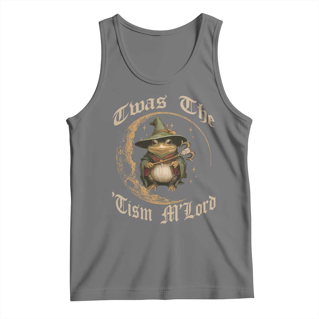 Twas the Tism MLord Frog Tank Top Funny Anti Social Meme