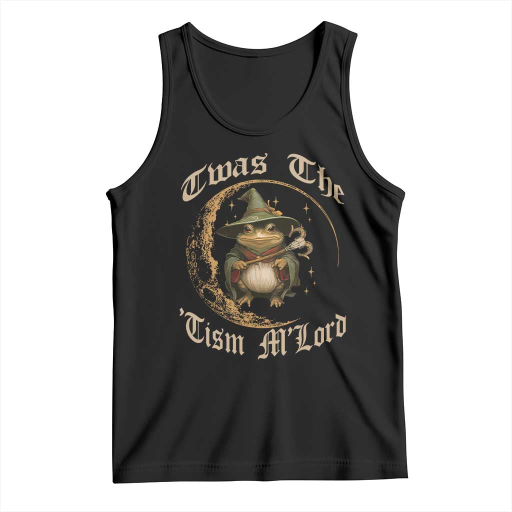 Twas the Tism MLord Frog Tank Top Funny Anti Social Meme