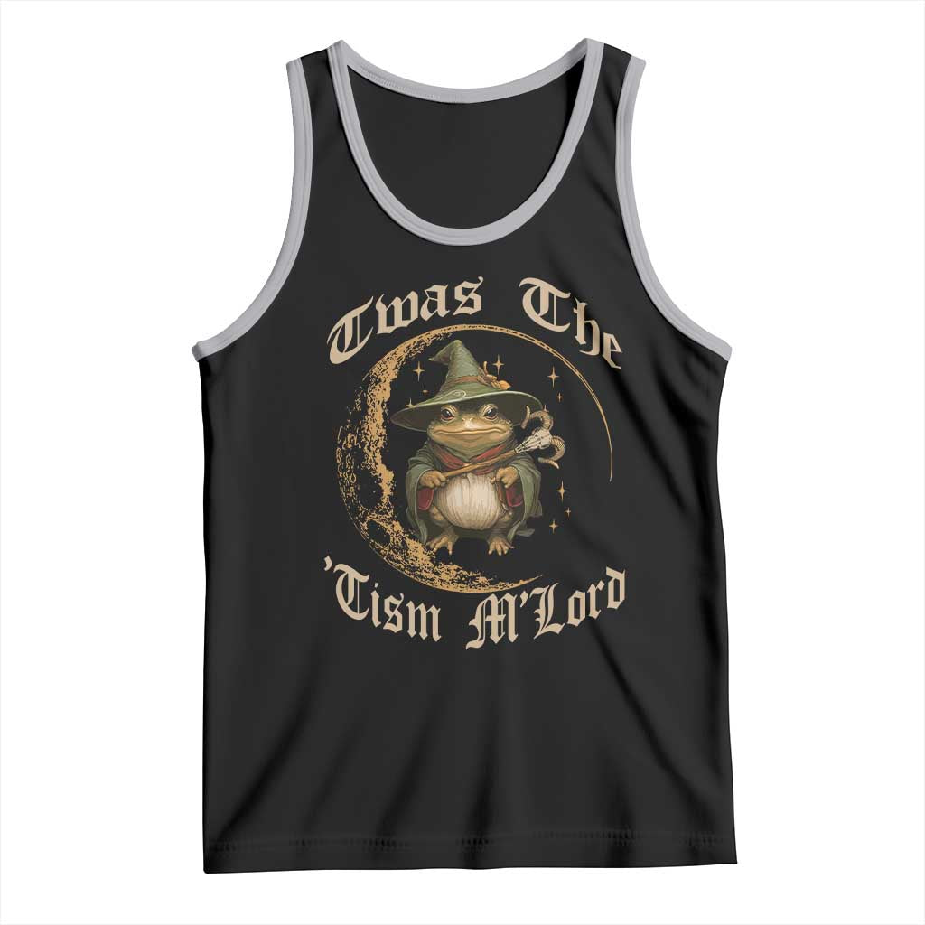 Twas the Tism MLord Frog Tank Top Funny Anti Social Meme