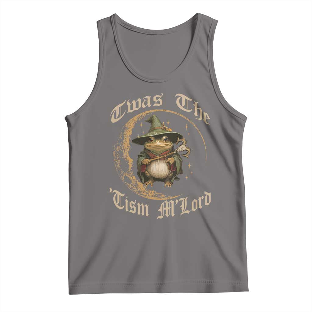 Twas the Tism MLord Frog Tank Top Funny Anti Social Meme