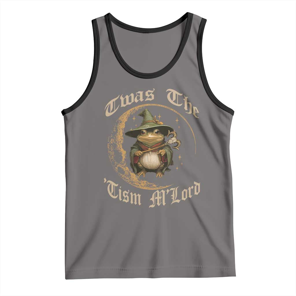 Twas the Tism MLord Frog Tank Top Funny Anti Social Meme