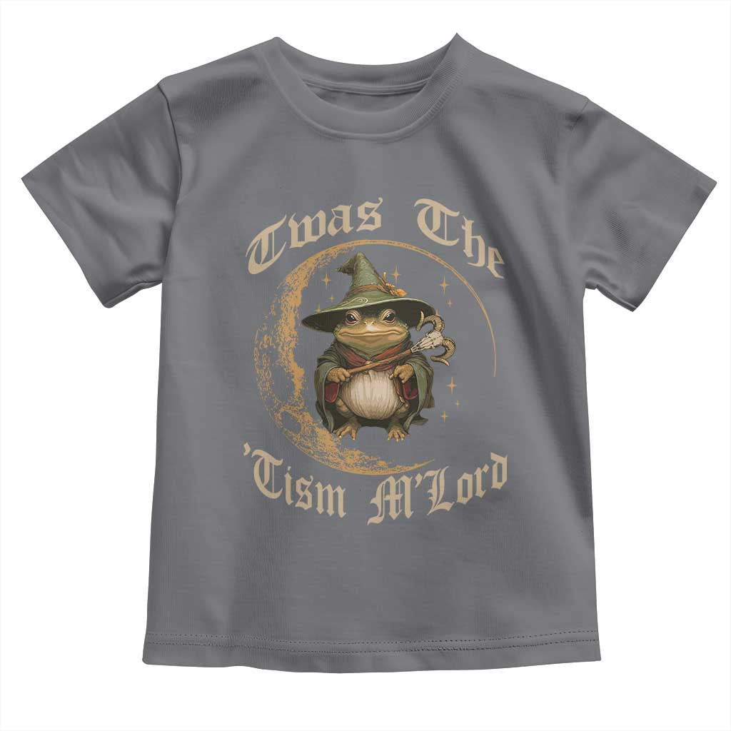 Twas the Tism MLord Frog Toddler T Shirt Funny Anti Social Meme