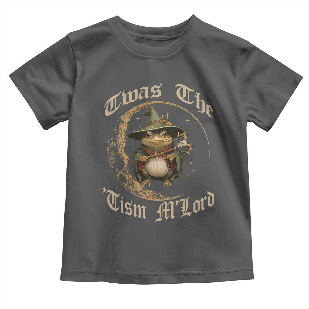 Twas the Tism MLord Frog Toddler T Shirt Funny Anti Social Meme