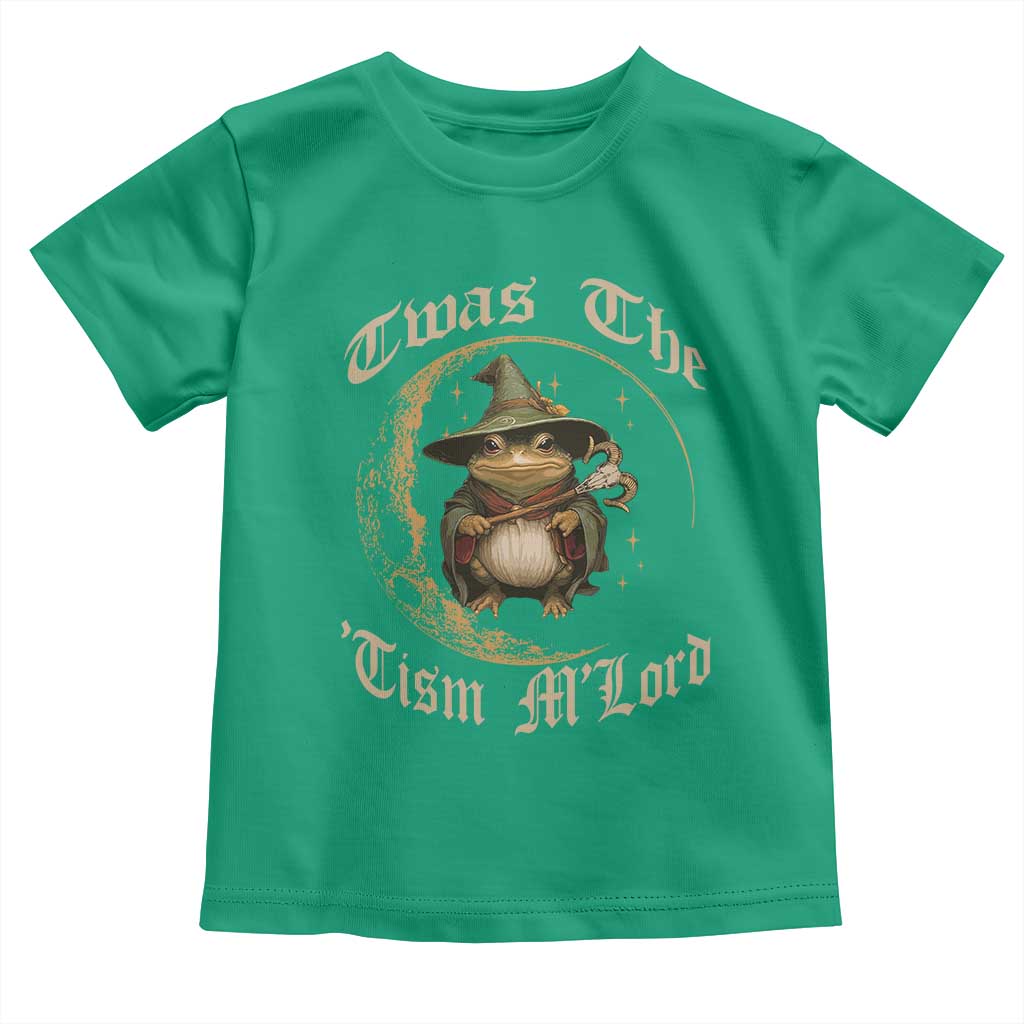Twas the Tism MLord Frog Toddler T Shirt Funny Anti Social Meme