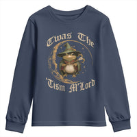 Twas the Tism MLord Frog Youth Sweatshirt Funny Anti Social Meme