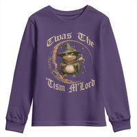 Twas the Tism MLord Frog Youth Sweatshirt Funny Anti Social Meme