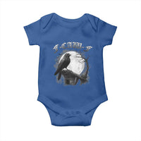 Black Crow F-Caw-F Baby Onesie Funny Raven Moon Gothic Adult Humor - Wonder Print Shop