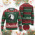 Black Crow F-Caw-F Ugly Christmas Sweater Funny Raven Moon Gothic Adult Humor - Wonder Print Shop