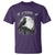 Black Crow F-Caw-F T Shirt Funny Raven Moon Gothic Adult Humor - Wonder Print Shop