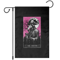 Plague Doctor Tarot Card Garden Flag Mysterious Horror Death Occult Satanic - Wonder Print Shop