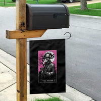 Plague Doctor Tarot Card Garden Flag Mysterious Horror Death Occult Satanic - Wonder Print Shop