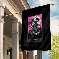 Plague Doctor Tarot Card Garden Flag Mysterious Horror Death Occult Satanic - Wonder Print Shop