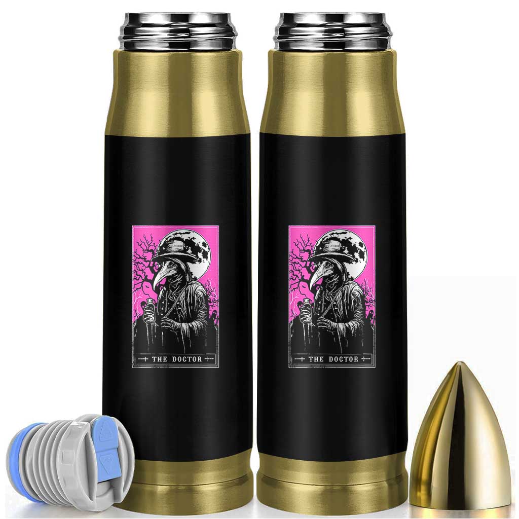 Plague Doctor Tarot Card Bullet Tumbler Mysterious Horror Death Occult Satanic - Wonder Print Shop