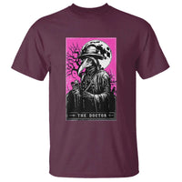 Plague Doctor Tarot Card T Shirt Mysterious Horror Death Occult Satanic - Wonder Print Shop