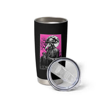 Plague Doctor Tarot Card Tumbler Cup Mysterious Horror Death Occult Satanic - Wonder Print Shop