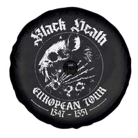 Plague Rat Spare Tire Cover Black Death European Tour Medieval History Goth - Wonder Print Shop