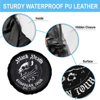 Plague Rat Spare Tire Cover Black Death European Tour Medieval History Goth - Wonder Print Shop