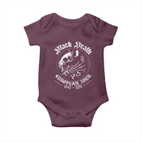 Plague Rat Baby Onesie Black Death European Tour Medieval History Goth - Wonder Print Shop