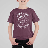 Plague Rat T Shirt For Kid Black Death European Tour Medieval History Goth - Wonder Print Shop