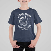 Plague Rat T Shirt For Kid Black Death European Tour Medieval History Goth - Wonder Print Shop