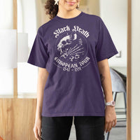Plague Rat T Shirt For Women Black Death European Tour Medieval History Goth - Wonder Print Shop
