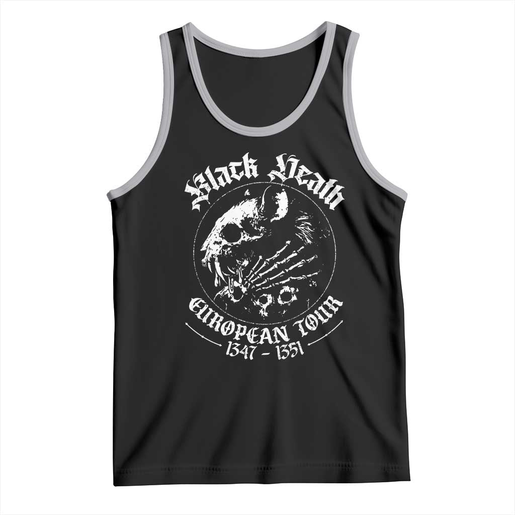 Plague Rat Tank Top Black Death European Tour Medieval History Goth - Wonder Print Shop