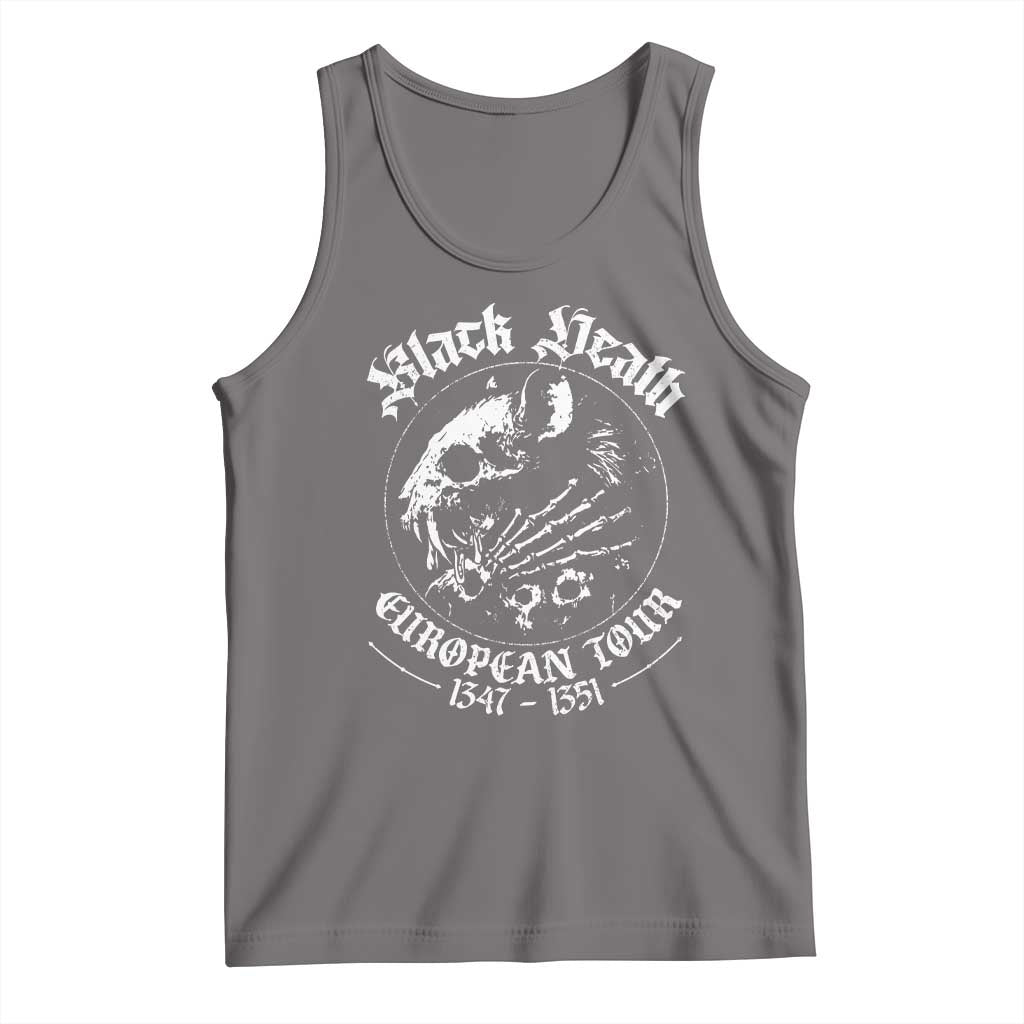 Plague Rat Tank Top Black Death European Tour Medieval History Goth - Wonder Print Shop