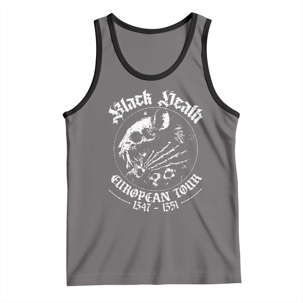 Plague Rat Tank Top Black Death European Tour Medieval History Goth - Wonder Print Shop