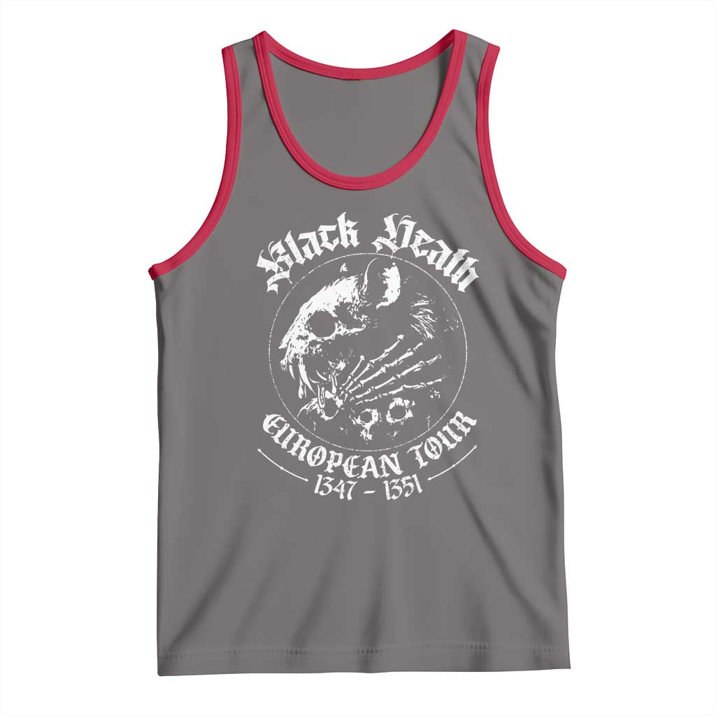 Plague Rat Tank Top Black Death European Tour Medieval History Goth - Wonder Print Shop