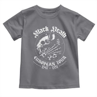 Plague Rat Toddler T Shirt Black Death European Tour Medieval History Goth - Wonder Print Shop