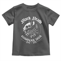 Plague Rat Toddler T Shirt Black Death European Tour Medieval History Goth - Wonder Print Shop