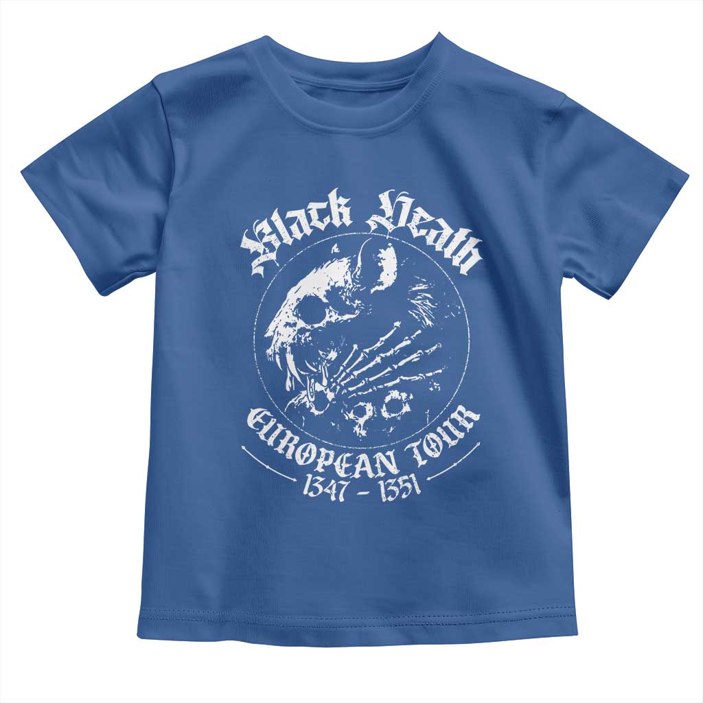 Plague Rat Toddler T Shirt Black Death European Tour Medieval History Goth - Wonder Print Shop