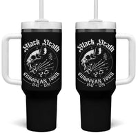 Plague Rat Tumbler With Handle Black Death European Tour Medieval History Goth - Wonder Print Shop