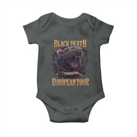 Black Death European Tour Baby Onesie Plague Rat Medieval History Alternative Art - Wonder Print Shop