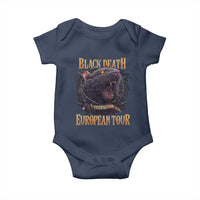 Black Death European Tour Baby Onesie Plague Rat Medieval History Alternative Art - Wonder Print Shop