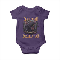 Black Death European Tour Baby Onesie Plague Rat Medieval History Alternative Art - Wonder Print Shop