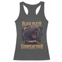 Black Death European Tour Racerback Tank Top Plague Rat Medieval History Alternative Art - Wonder Print Shop