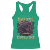 Black Death European Tour Racerback Tank Top Plague Rat Medieval History Alternative Art - Wonder Print Shop