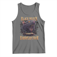 Black Death European Tour Tank Top Plague Rat Medieval History Alternative Art - Wonder Print Shop