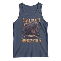 Black Death European Tour Tank Top Plague Rat Medieval History Alternative Art - Wonder Print Shop