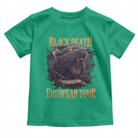 Black Death European Tour Toddler T Shirt Plague Rat Medieval History Alternative Art - Wonder Print Shop