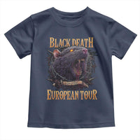 Black Death European Tour Toddler T Shirt Plague Rat Medieval History Alternative Art - Wonder Print Shop