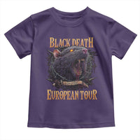 Black Death European Tour Toddler T Shirt Plague Rat Medieval History Alternative Art - Wonder Print Shop